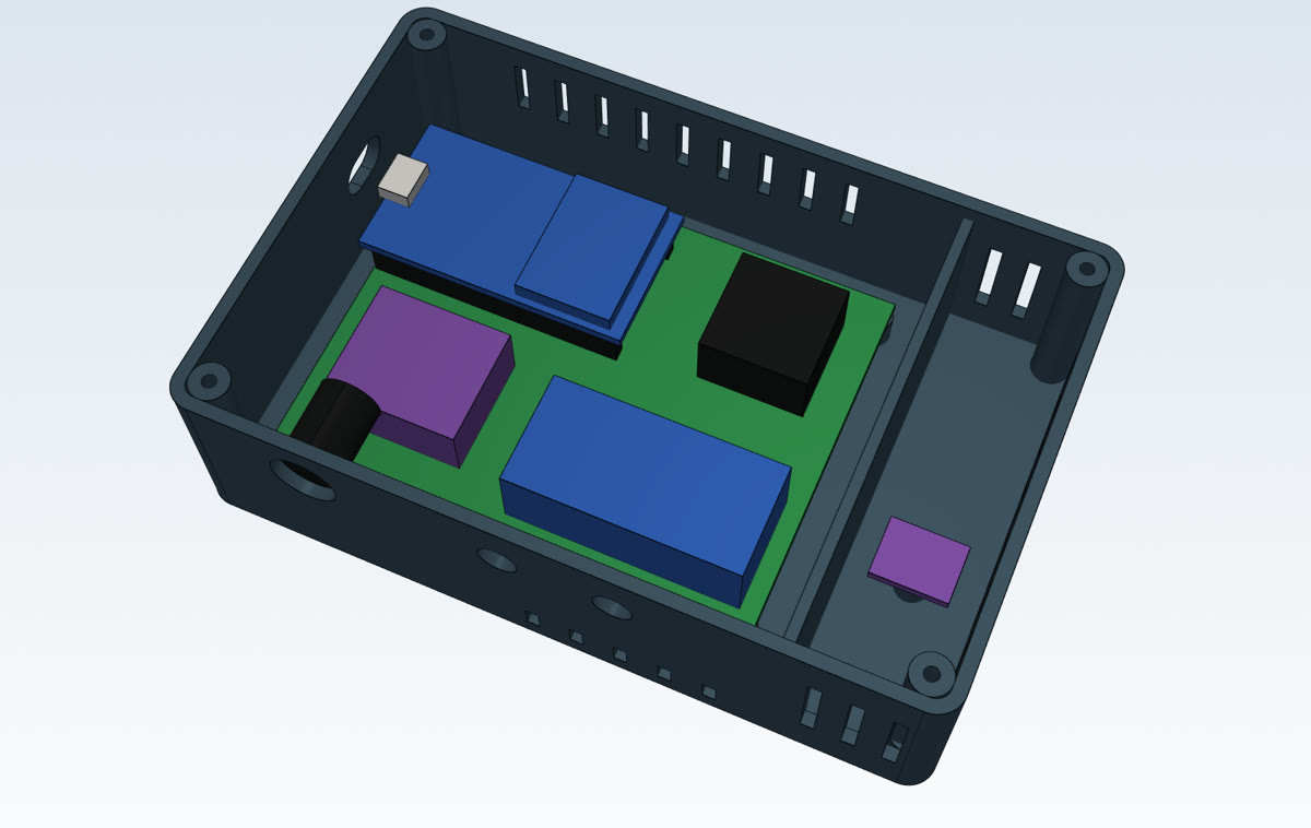 Controller CAD render